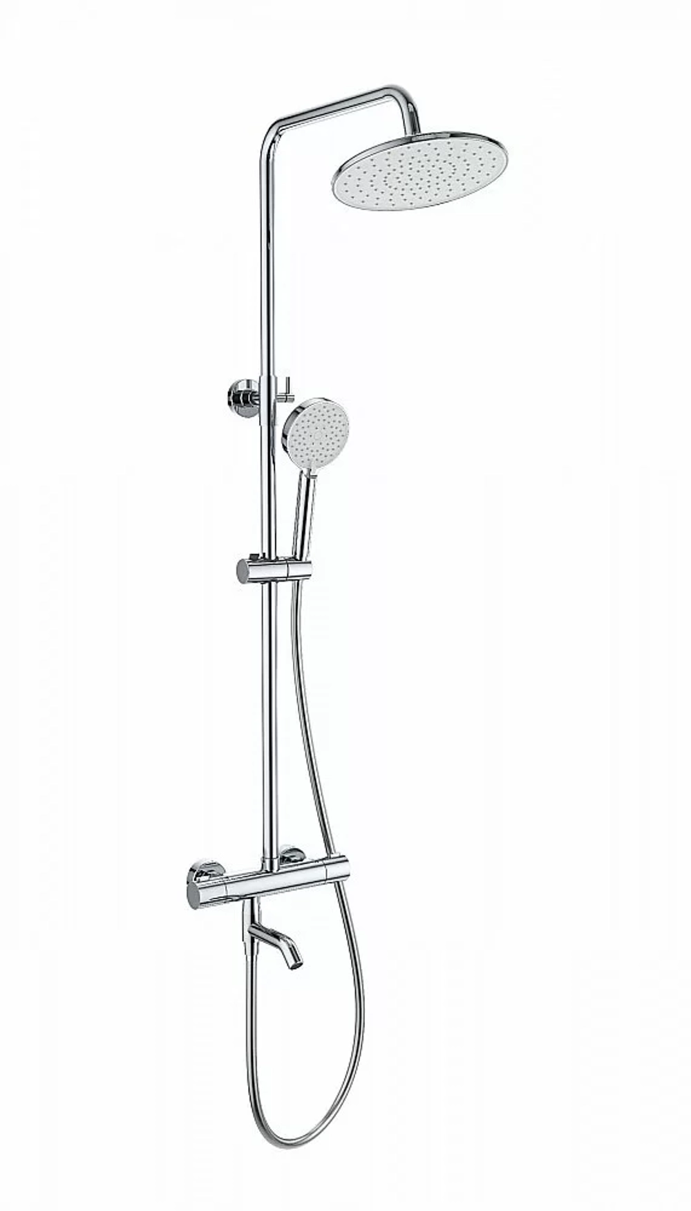 Душевая система с термостатом WONZON & WOGHAND INN 4 WW-B3047-A1-CR хром