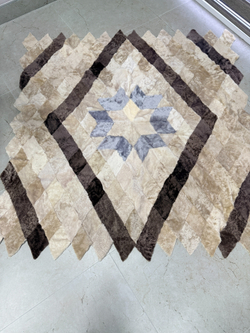 Меховой Коврик прикроватный накидка на кресло из овчины