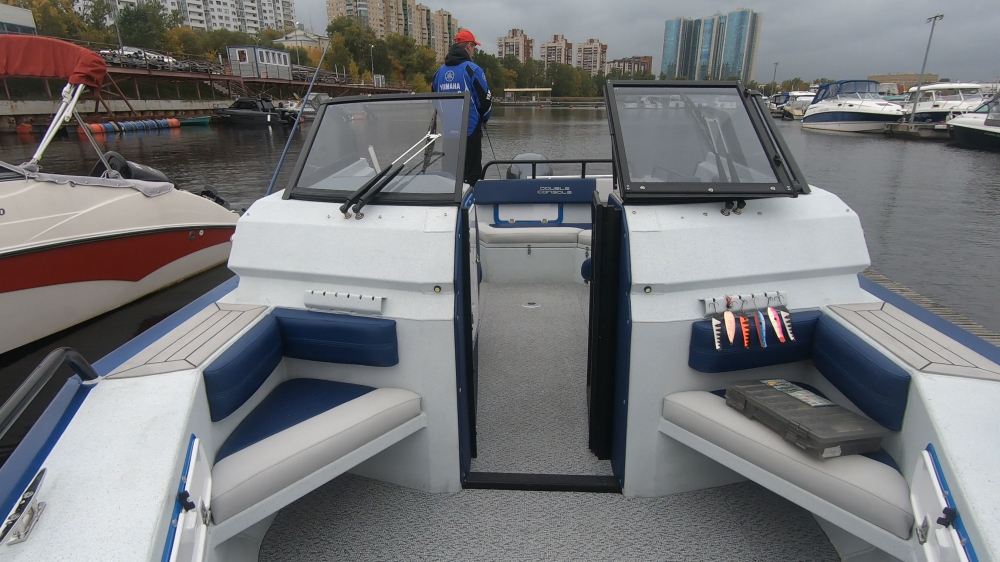 Алюминиевый катер BERKUT Active DC