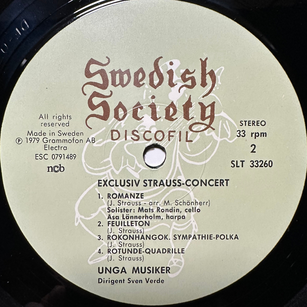 Эксклюзивный концерт Штрауса (Скандинавия 1979г.)