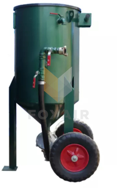 Пескоструйный аппарат напорного типа mb 100 master blast