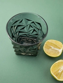 Набор бокалов кристалл, 300 мл. 6 шт. Черные