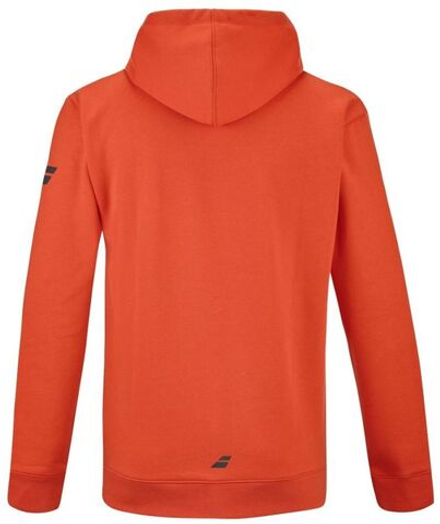Кофта для мальчика теннисная Babolat Exercise Hood Sweat Boys - красный