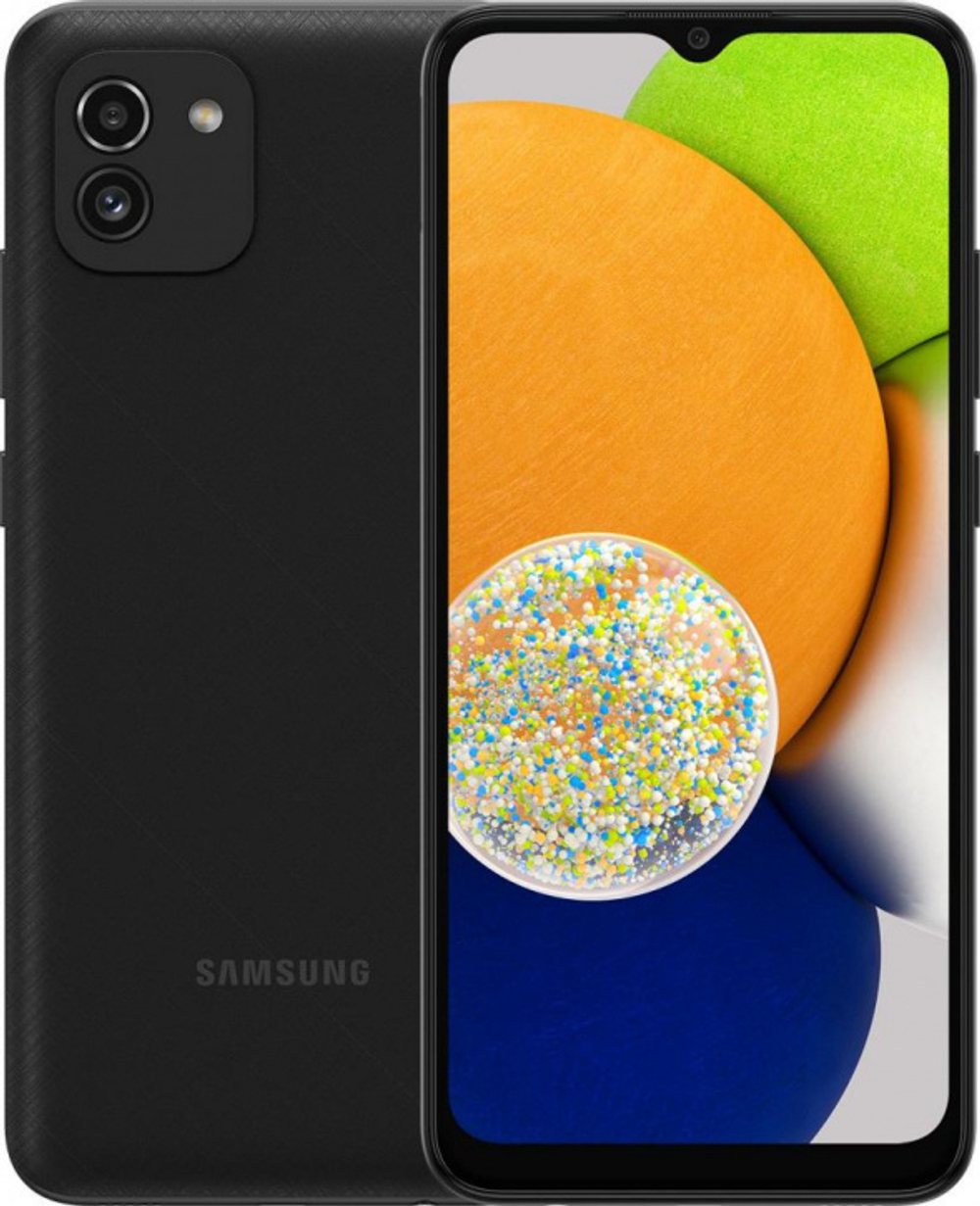 Смартфон Samsung Galaxy A03 SM-A035 4/64GB черный