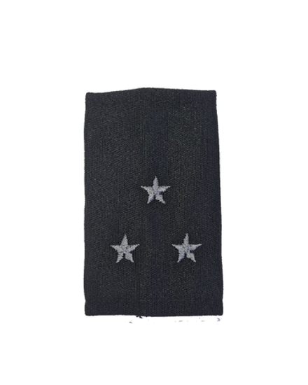 Фальшпогоны черные вышитые серые звезды ст. лейтенант