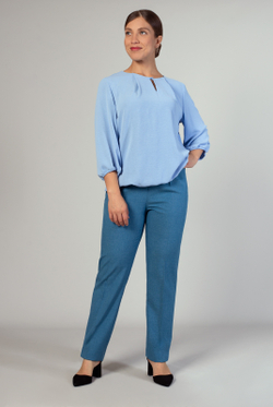 Брюки женские 04Ла, Деним #38Ден0204Ла