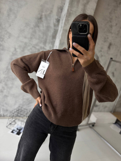 Свитер жен. 813-2 шок.