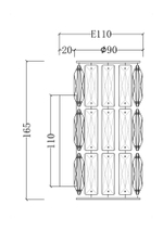 Настенный светильник (бра) Maytoni DIA008WL-1CH