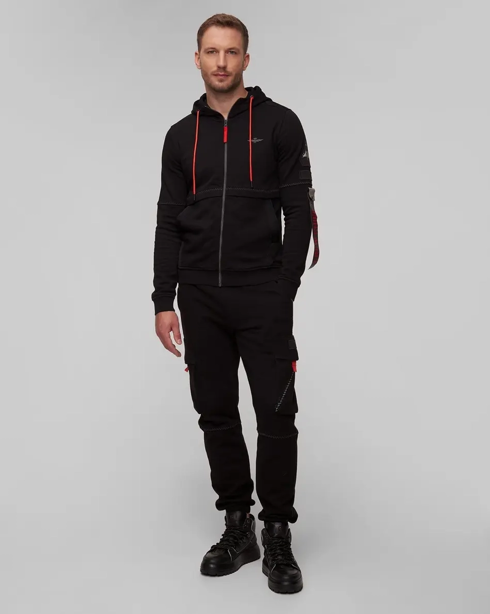 Костюм муж. Aeronautica 1940/947 хаки оранжевым затяжки