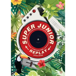 Альбом SUPER JUNIOR - REPLAY 8th Album Repackage KIHNO KIT