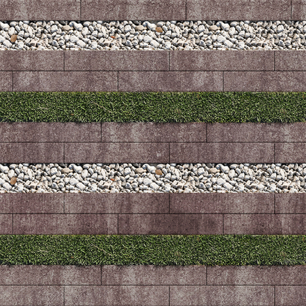 Тротуарная плитка ГАЗОННАЯ РЕШЕТКА - Искусственный камень Плитняк