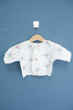 Распашонка хлопковая на 3/6 месяцев, новая