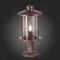 SL080.405.01 Светильник уличный наземный ST-Luce Темный кофе/Прозрачный, Темный кофе E27 1*60W LASTERO