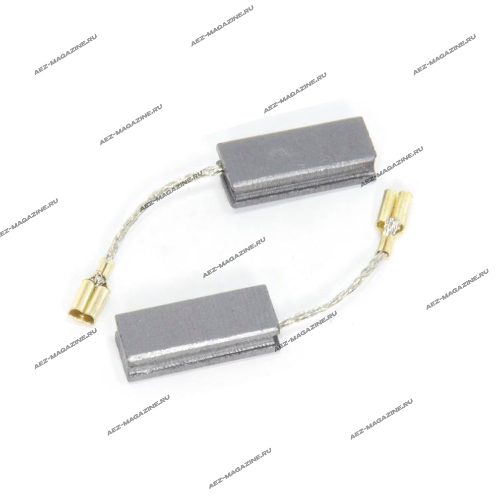 Электроугольная щетка 5х8х19 Поводок, клемма-мама боковые проточки, фаски подходит для BOSCH