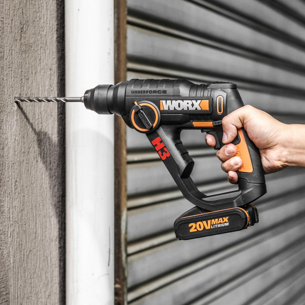 Перфоратор аккумуляторный WORX WX390.9