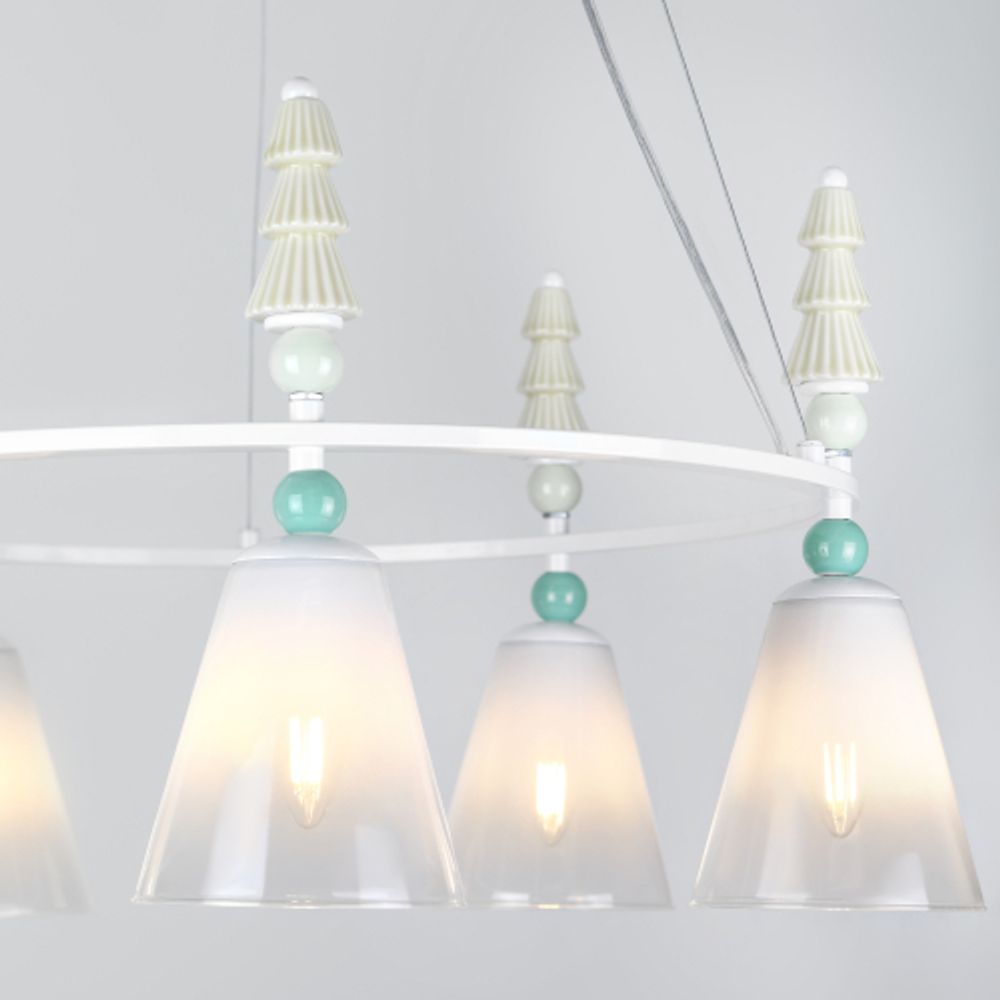 Люстра Rivoli Cataleya 4146-305 5 х Е27 60 Вт дизайн