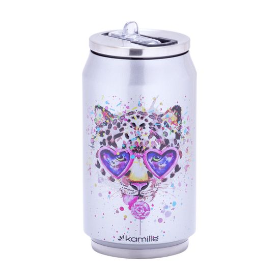 Термобанка 330мл. из нержавеющей стали Kamille KM-2213