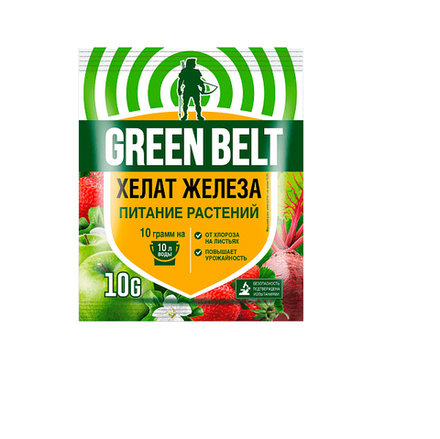 Хелат железа GREEN BELT 10 гр  (1/100)