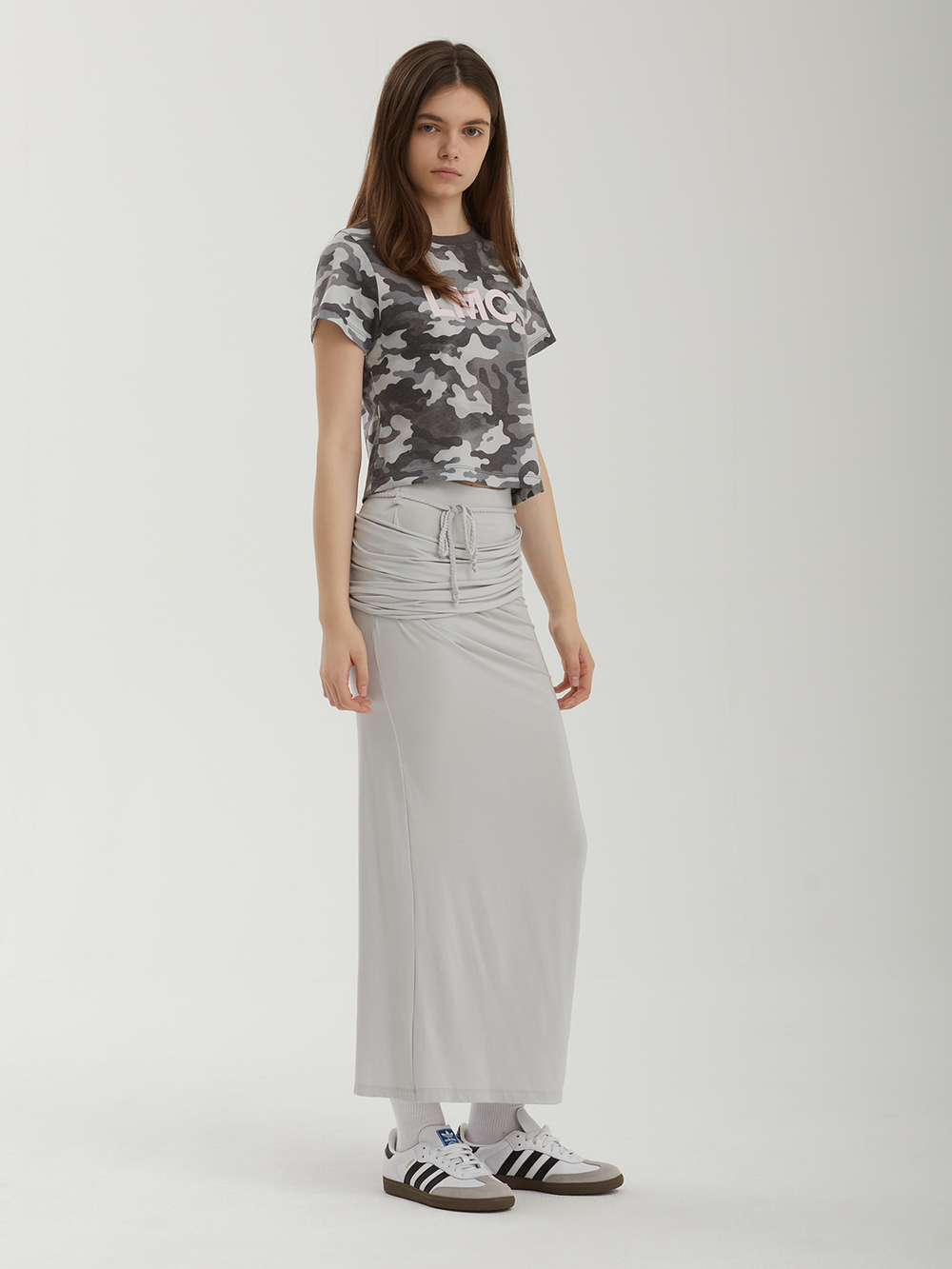 Юбка Layering Draped Maxi