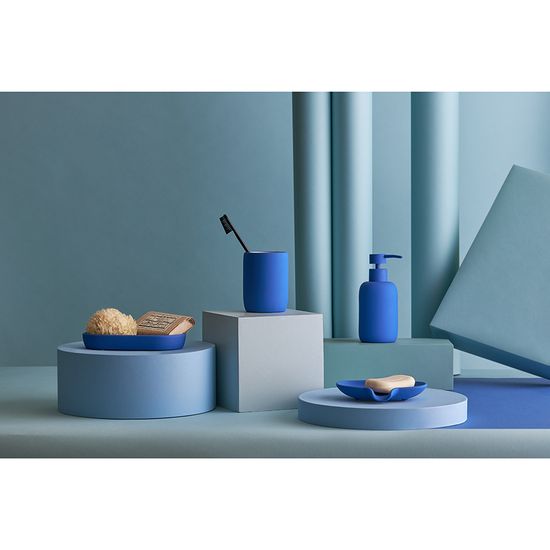 Подставка для ванных принадлежностей flow, синий индиго