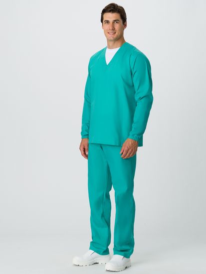 Костюм мужской "ХАССП-База" (бирюзовый)
