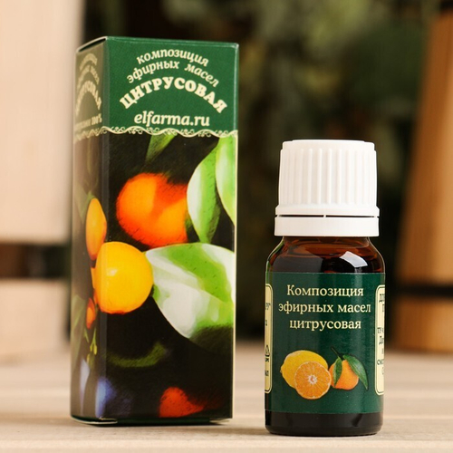 Масло Цитрусовая композиция эфирное 10 мл Эльфарма