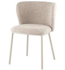 Стул Fluit, светло-серый, серые ножки