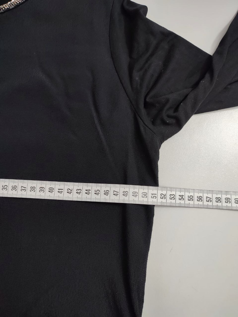 Блузка Street One черная 46 размер