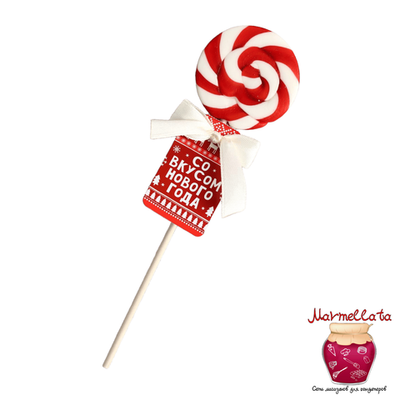 Леденец на палочке "Со вкусом Нового года", 15 г.