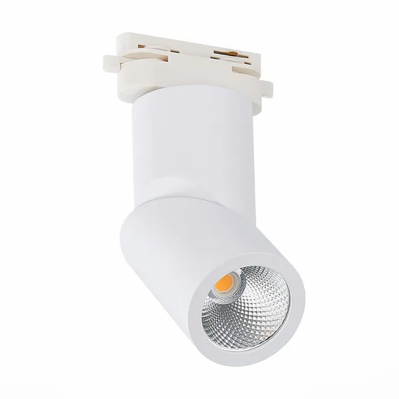 ST650.546.10 Св-к трек. Белый LED 1*10W 4000K 800Lm Ra>90 38° IP20 D60xH190 165-265V БЭЙС