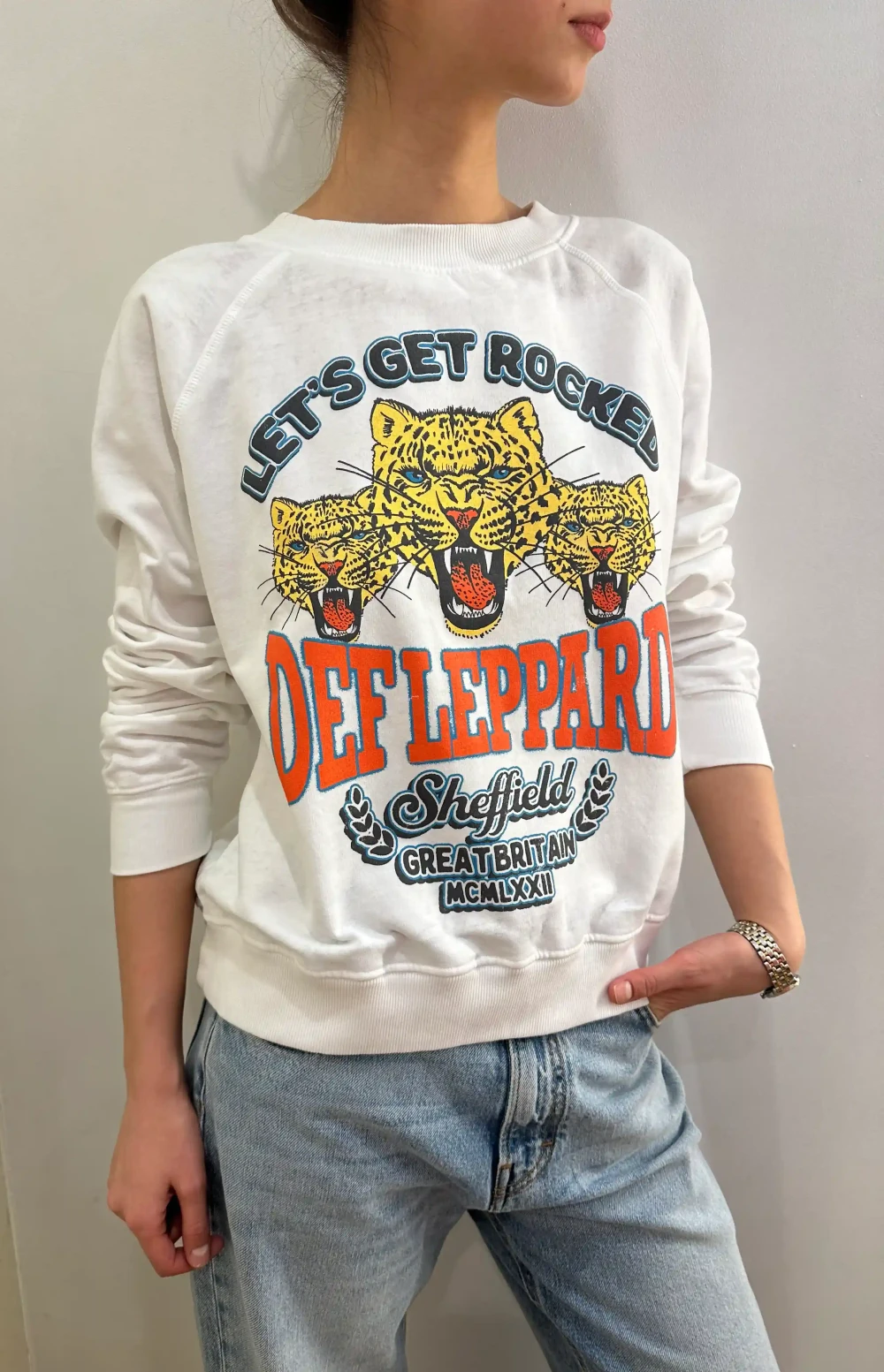 Свитшот Recycled Karma Def Leppard