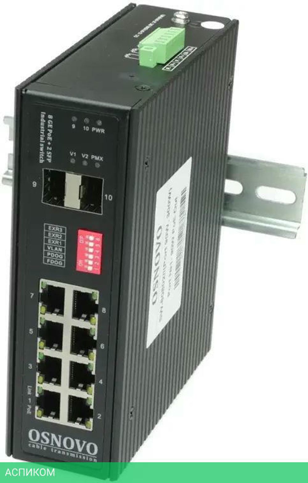Коммутатор Osnovo SW-80802/I