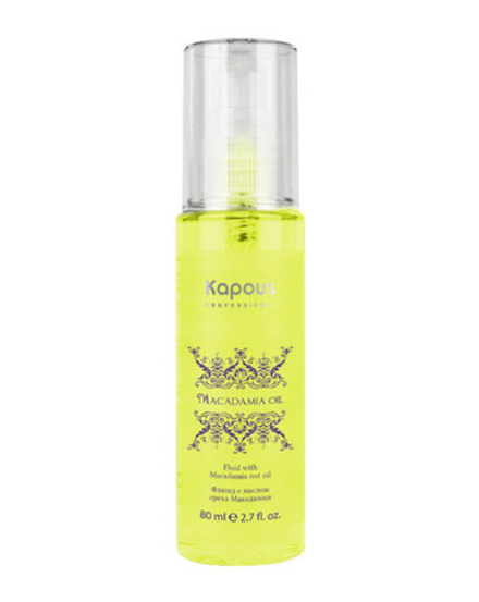 Kapous Professional Macadamia Oil Флюид для волос, с маслом ореха макадамии, 80 мл