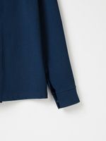 Рубашка трикотажная "Синяя" на кнопках 7+