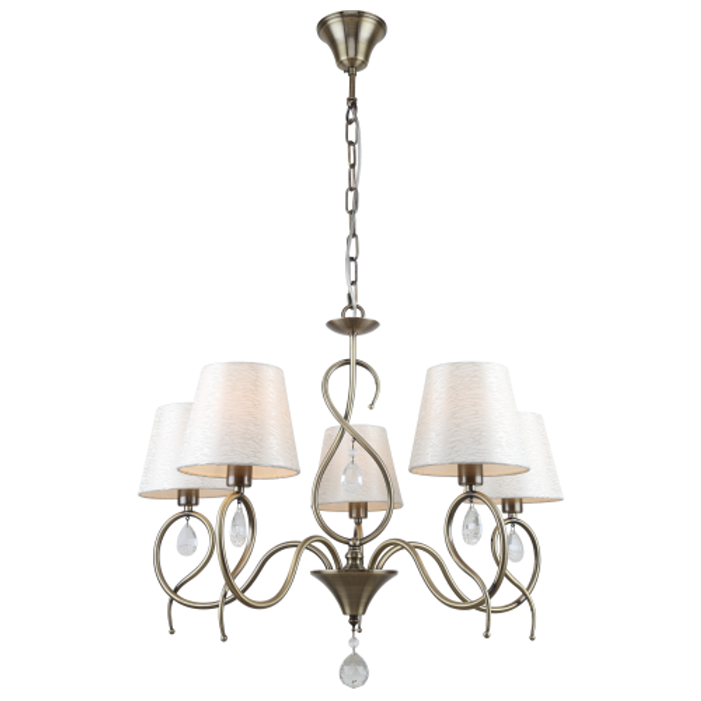 Люстра Rivoli Beatrix 2067-305 5 х Е14 40 Вт классика | Rivoli