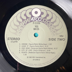 Винтажная виниловая пластинка LP Yes 90125 (Japan 1983) (Obi) City Of Love