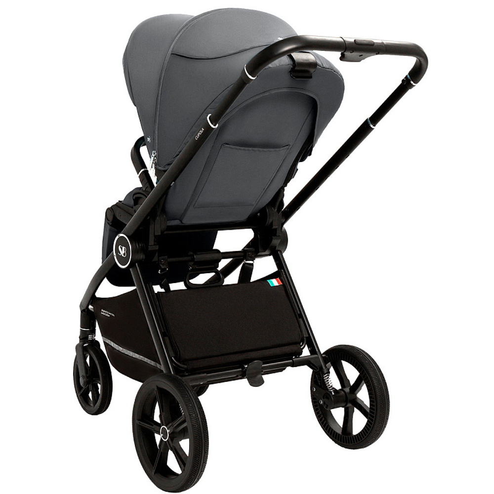 Детская коляска Sweet Baby Cupola New 3 в 1 Slate Grey