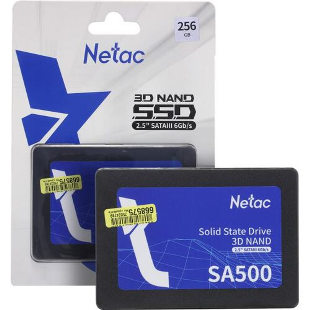 Накопитель SSD 256 Gb SATA 6Gb/s Netac SA500 2.5"