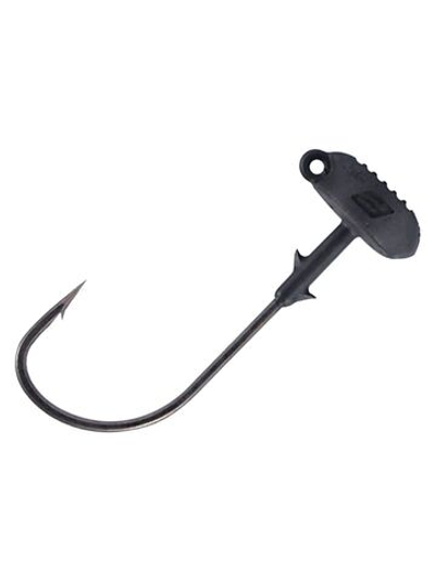 Джиг-головка для рыбалки BKK Silent Chaser-Draggin' NED, размер крючка 1, вес 5,25г, 4 шт., черный