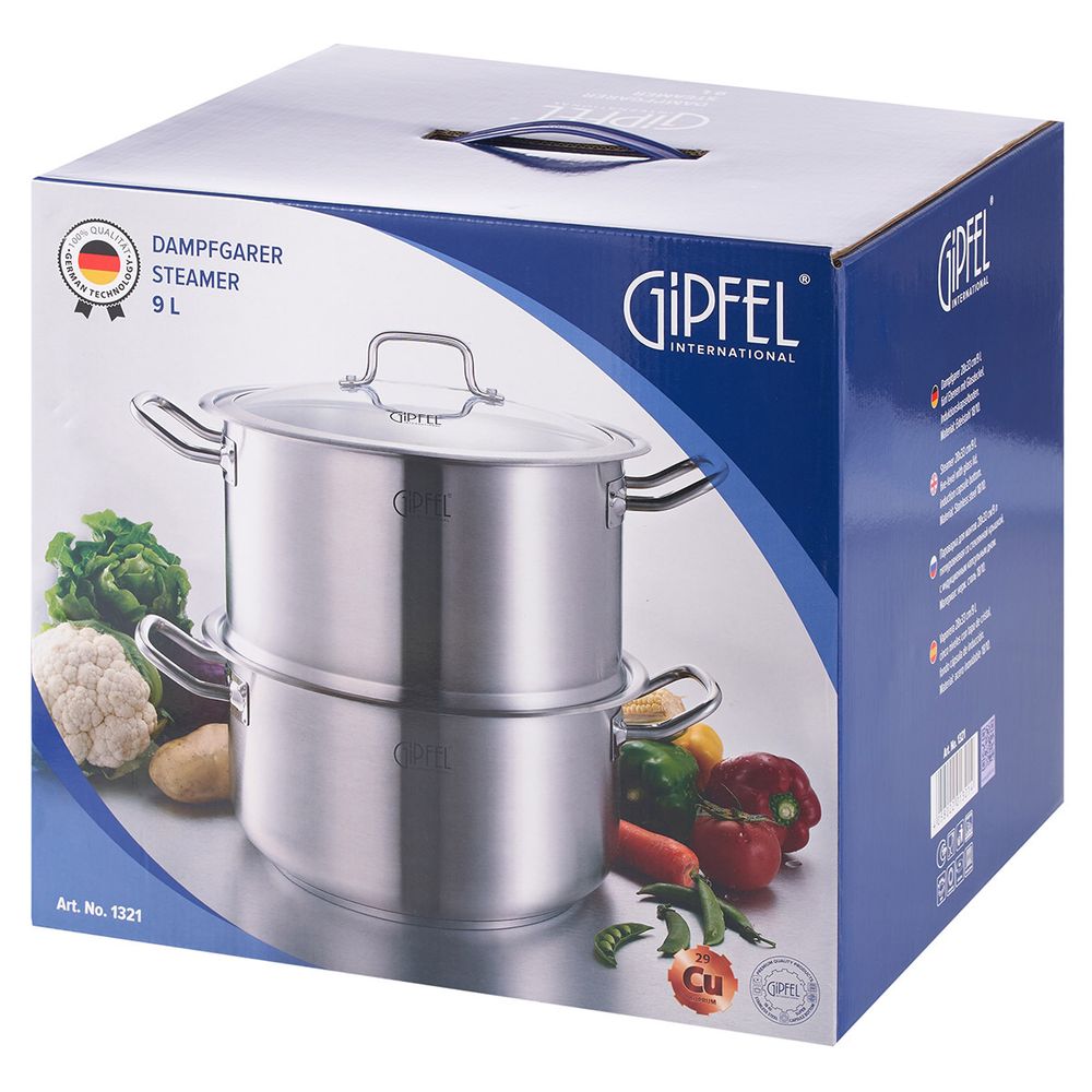 Мантоварка Gipfel Mantes 1321 9 л