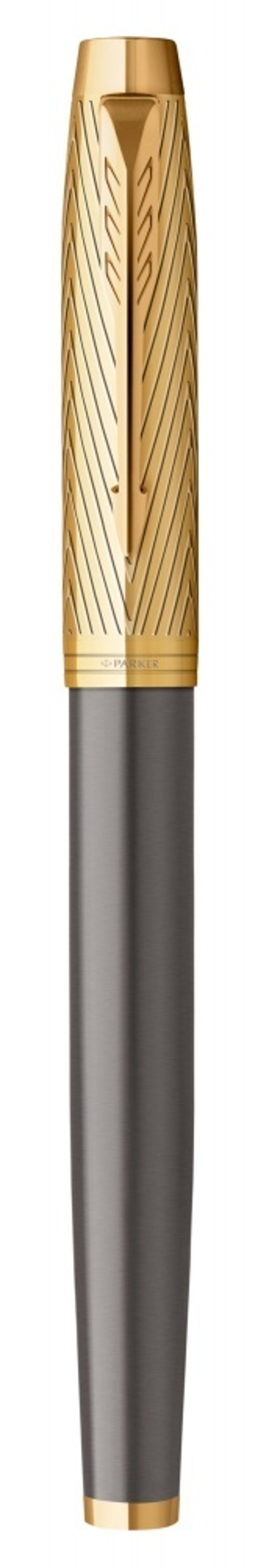 Ручка перьевая Parker "IM PRM ARROW GT" перо: F, цвет чернил: blue, в подарочной упаковке.