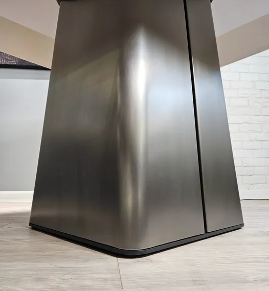 Стол Icon Square, 135х135 см, керамогранит Calacatta