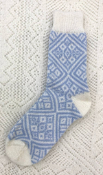 Носки пуховые Н206-02/04 голубой