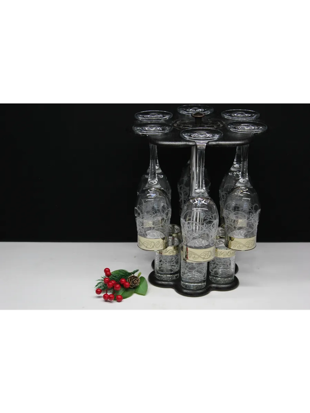 Подарочный набор бар Бокал и стопки