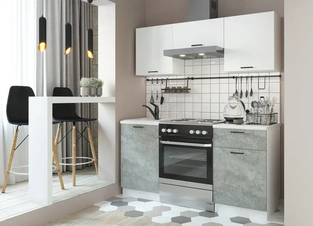 Кухня «Дуся» 1,6 м