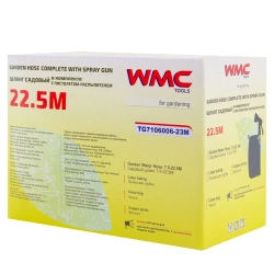 Шланг садовый в комплекте с пистолетом-распылителем 23м WMC TOOLS WMC-TG7106006-23M