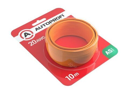 Провод монтажный низковольтный 0,5 мм2 /20AWG оранжевый,10 м