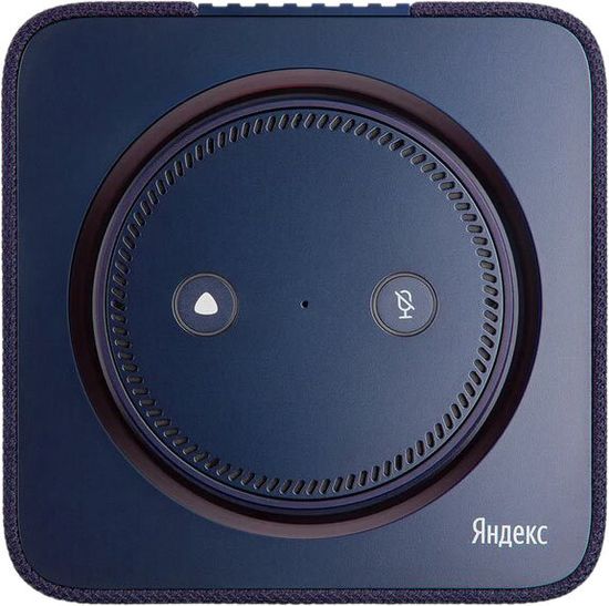 Умная колонка Яндекс Станция Макс с Алисой, с Zigbee, синий, 65Вт