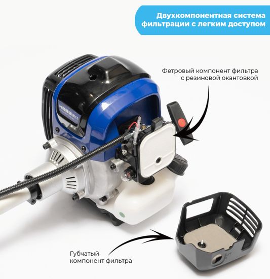 Триммер бензиновый "НЕВА" BCK753U PRO