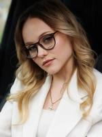 Модная пластиковая оправа для очков зрения